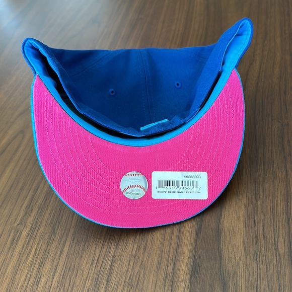 Colorado Rockies Big Rally Blue Raspberry hat - Picture 2 of 4